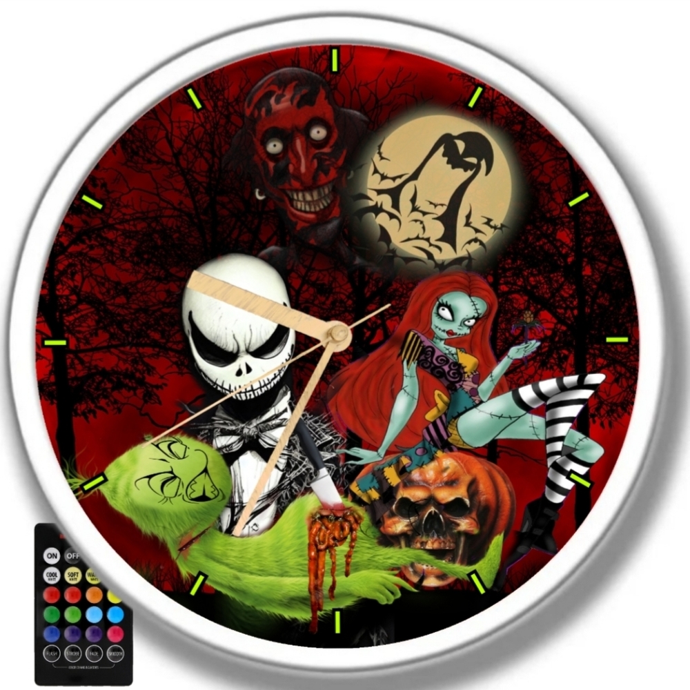Jack Skellington ends Grinch clock